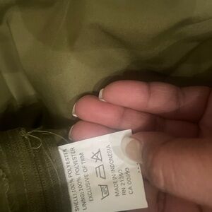 Mori Lee Strapless Quince Dress  - Olive Green